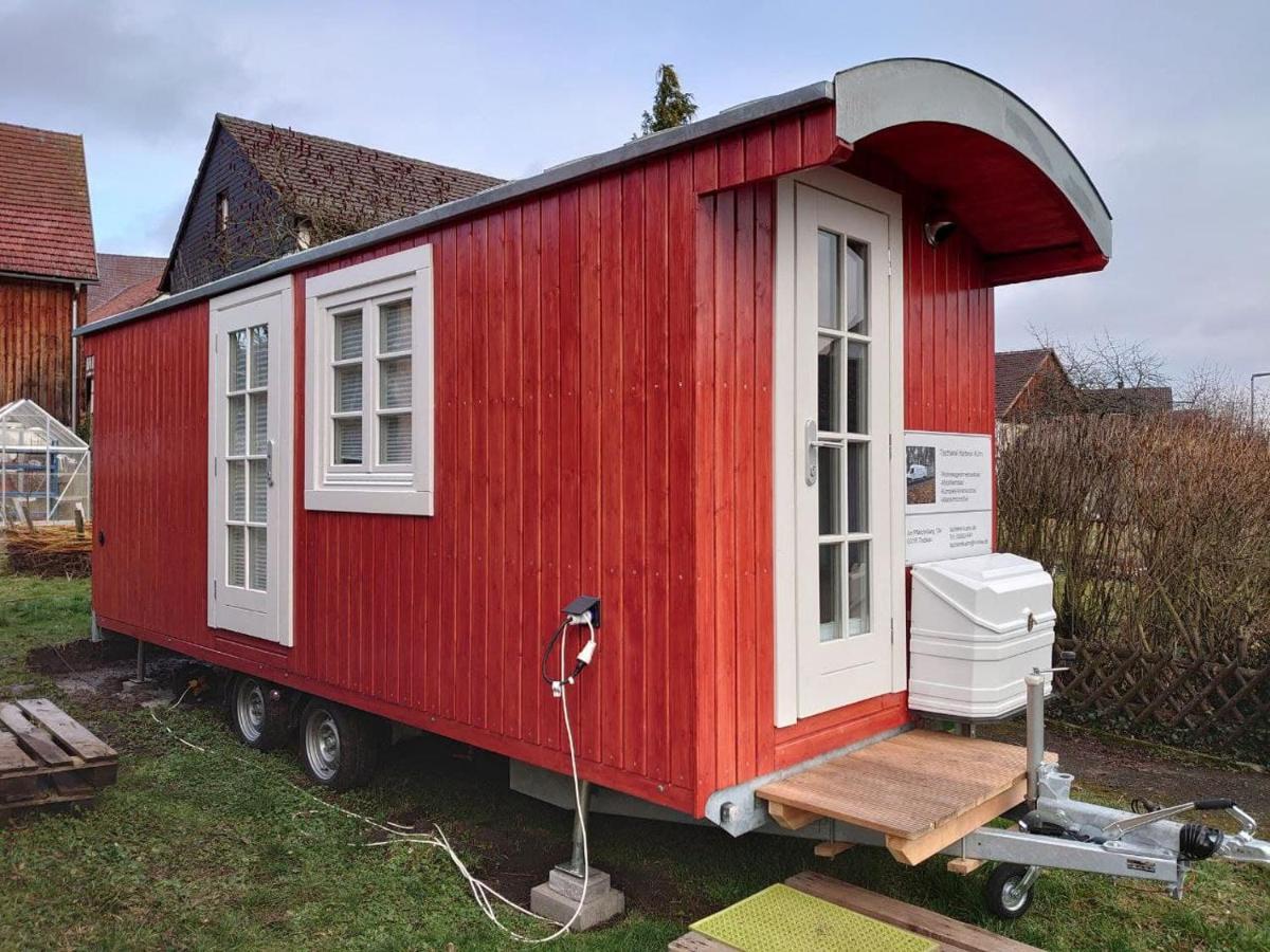 Gemuetliche Gaestezimmer In Einem Neu Sanierten Fachwerkhaus 萨森海姆 外观 照片